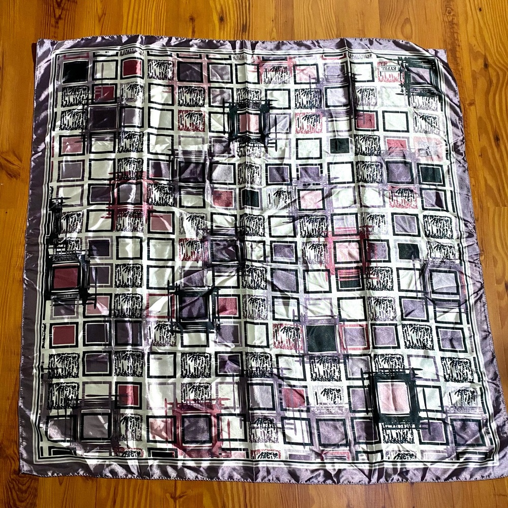 Eyfel Women's Silk Fabric Scarf